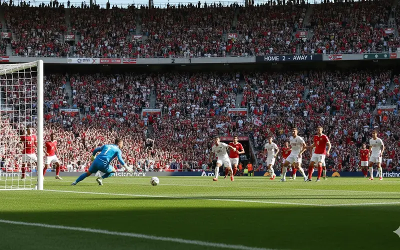 A full of fan stadium during the match, symbolizing Seattle Lumen Field for the FIFA World Cup 2026